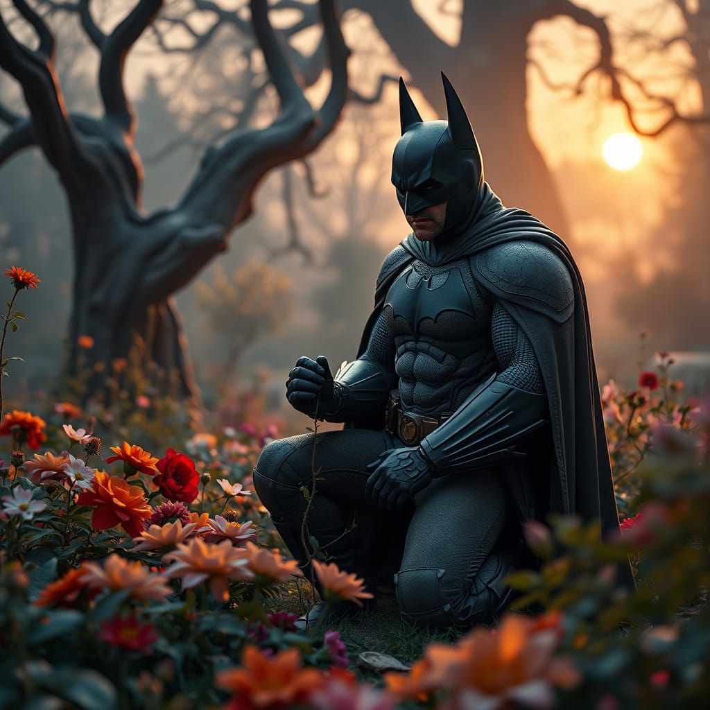 The Caped Gardener: A Hero's Green Thumb