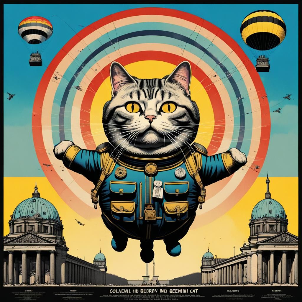 Colonel Chubby Cat Parachutes into Berlin IV