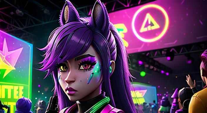 Anthro Pony Raving in Fortnite Battle Royale