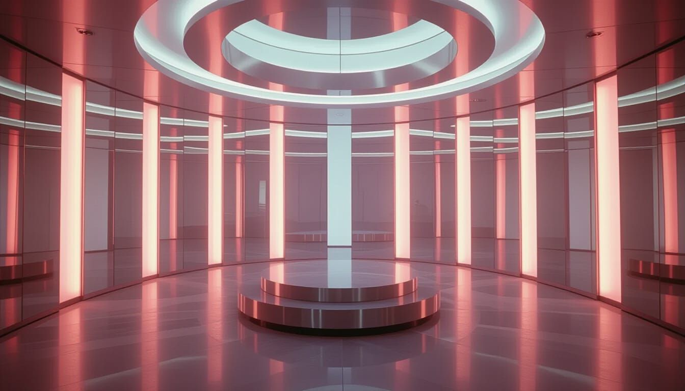 Reflective Chamber: Emotional Light Distortions in Cinematic...