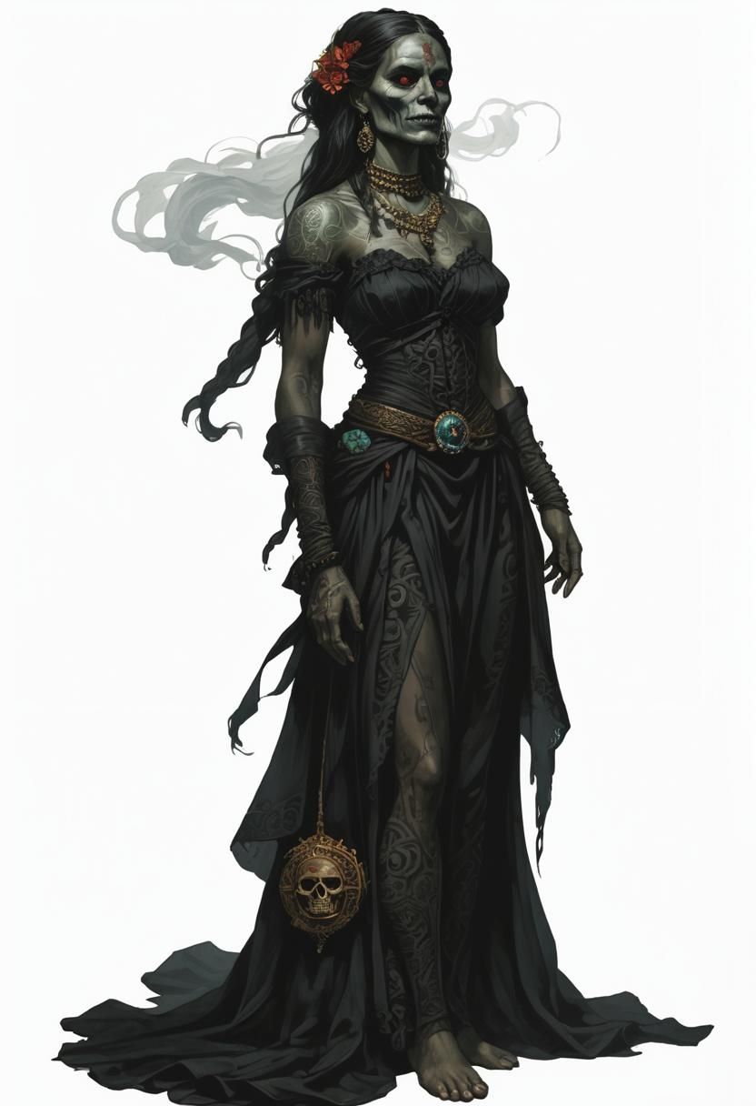 Polynesian Necromancer in 16th Century France