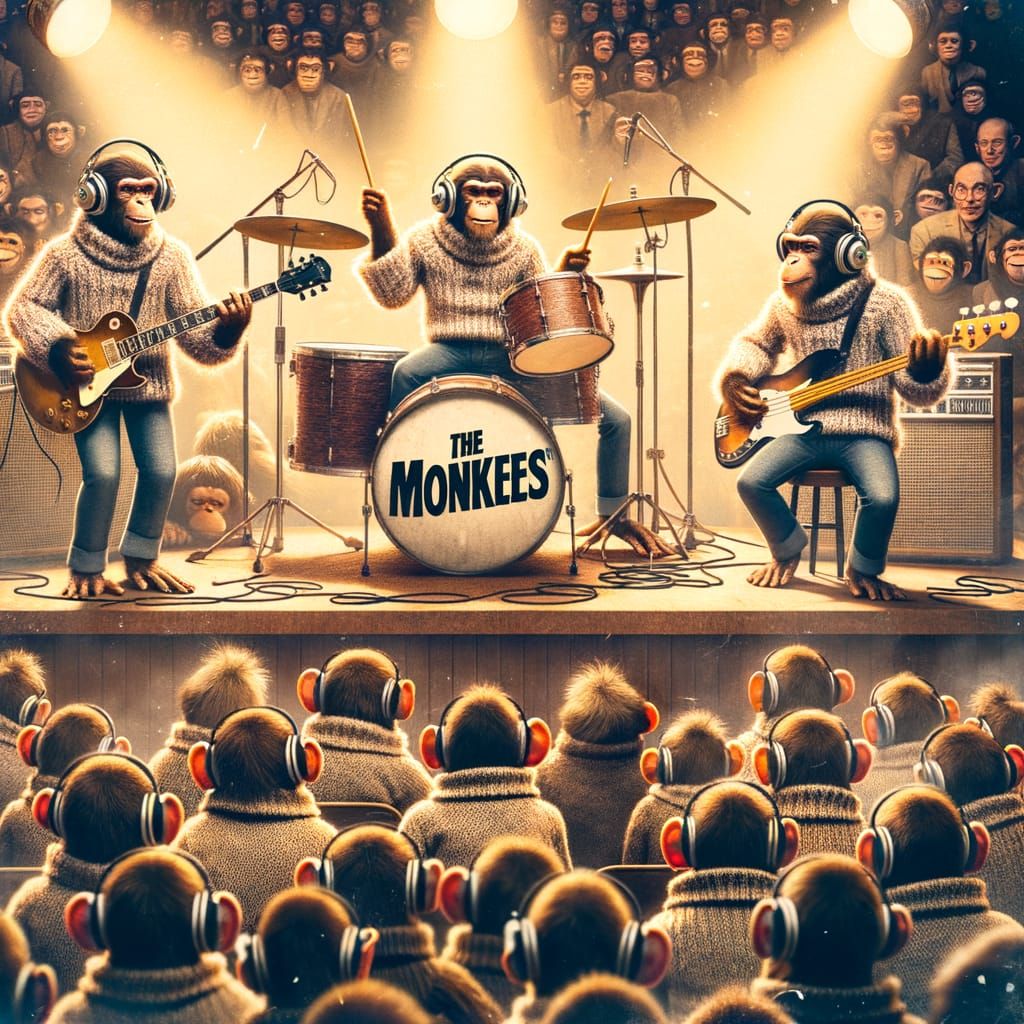 Monkey's replace "The Monkees"
