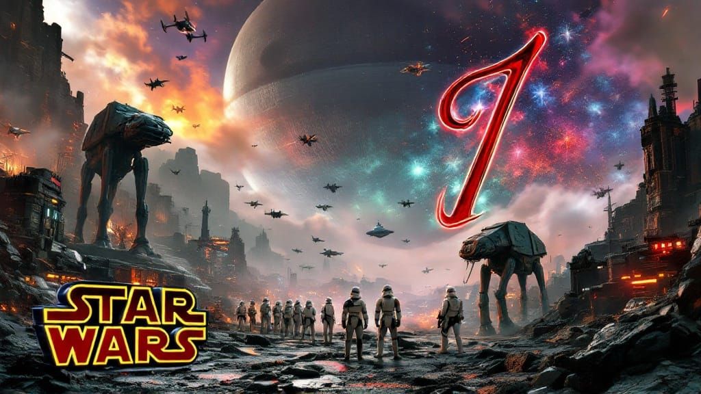 Apocalyptic Star Wars Landscape in Photorealistic Cinematic ...