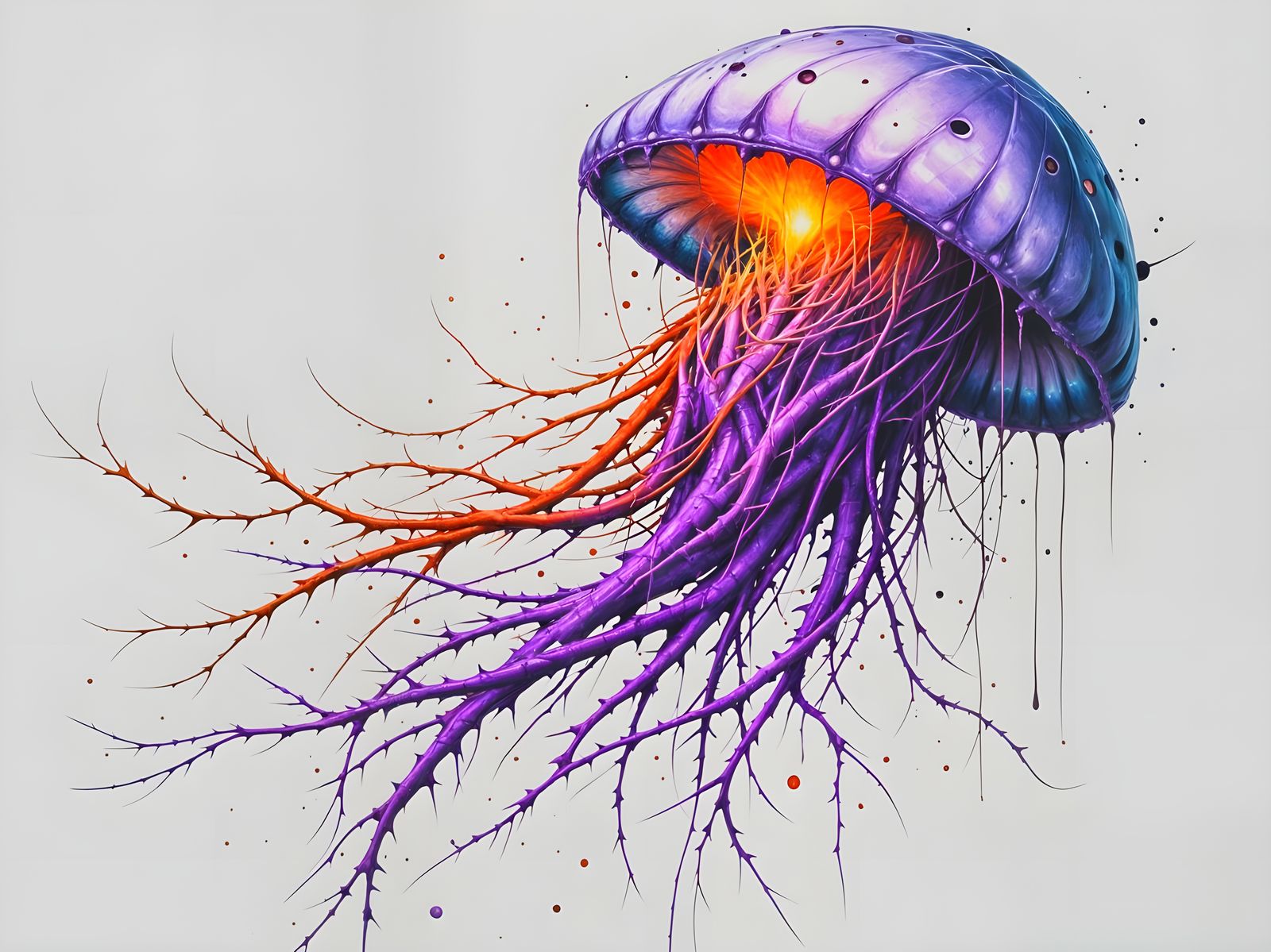 Realistic Dissection of a Jellyfish-Barracuda Hybrid in Intr...