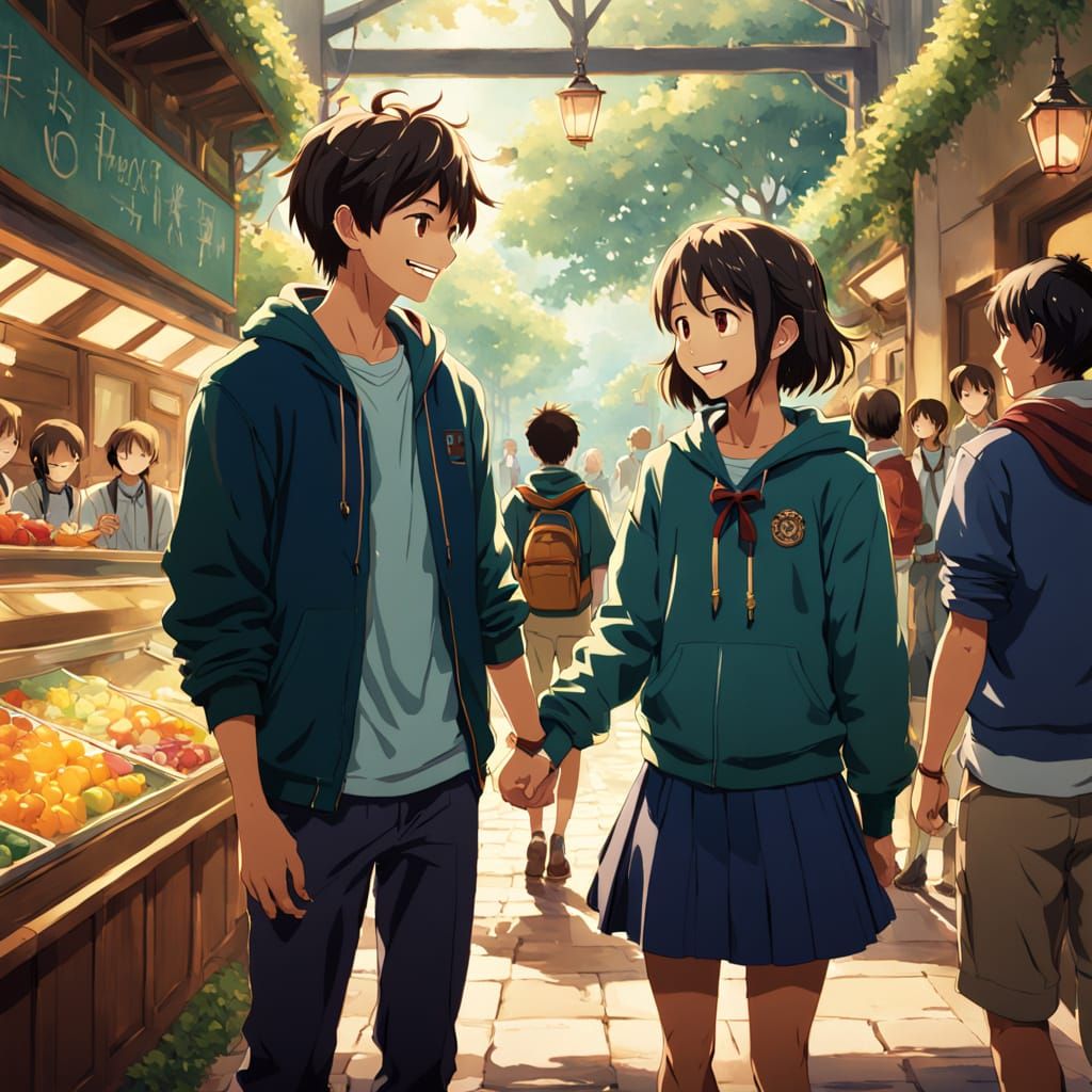 Whimsical Anime Romance