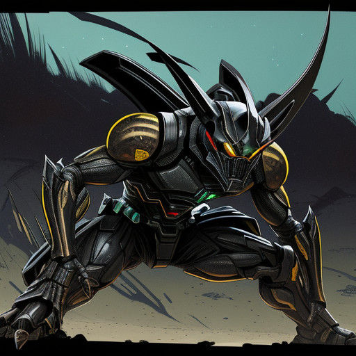 Mysterious Were-Giant Mole Cricket Rider Emerges from Desert...