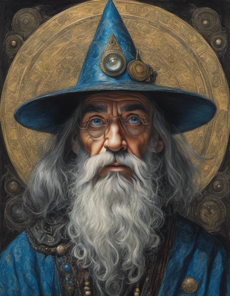Ancient Bearded Wizard