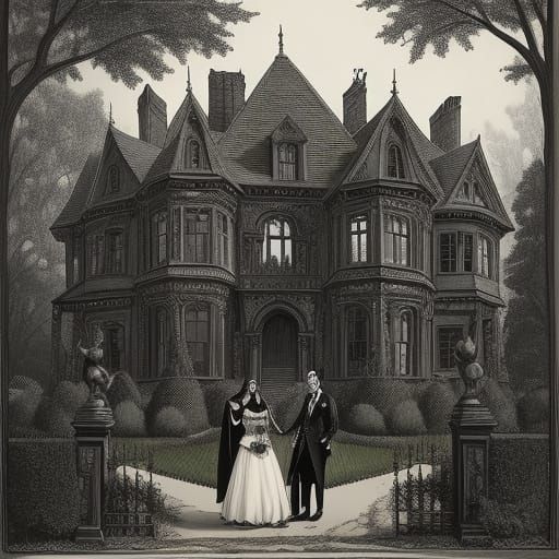A Haunted Estate Sale in Gothic Style