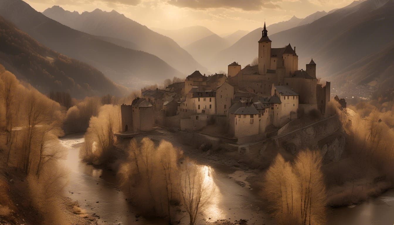 Caché dans la brume...