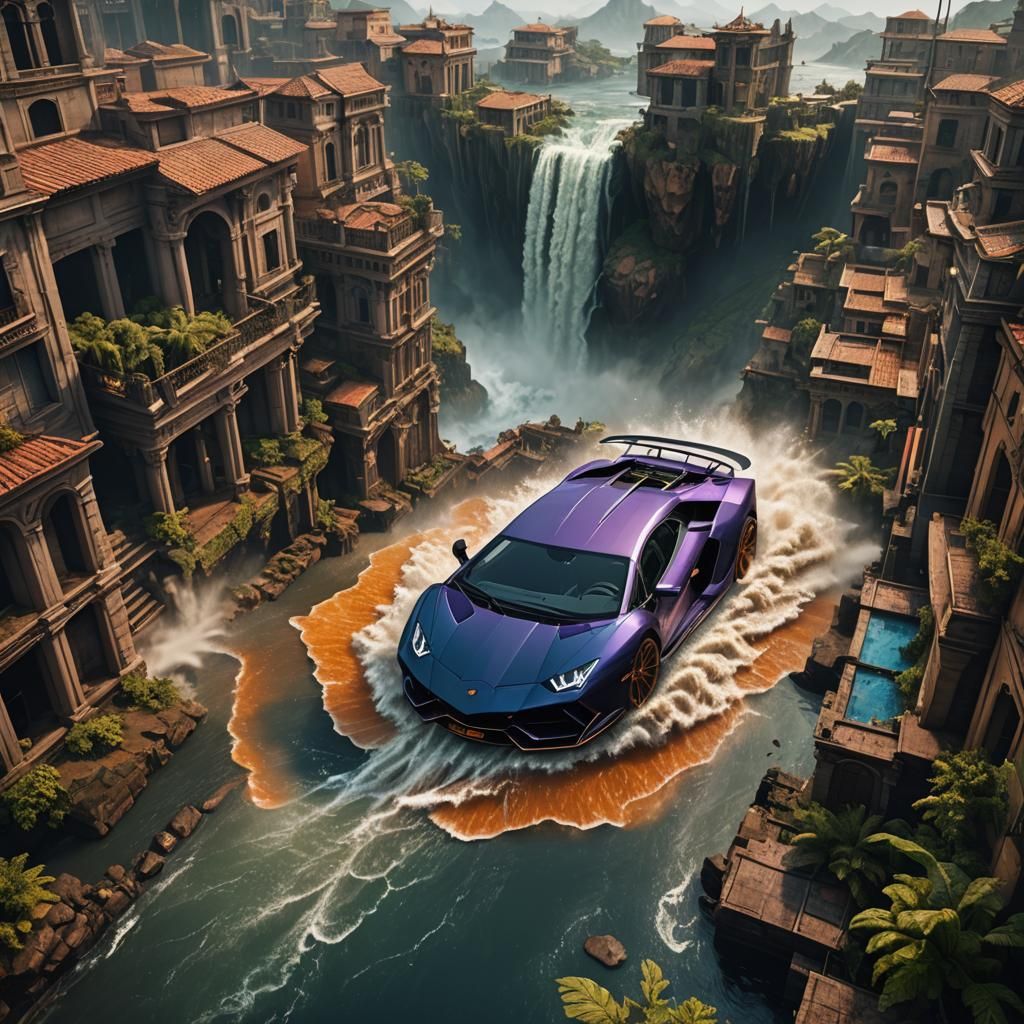 Lamborghini Huracan: Detailed Matte Painting in Unreal Engin...