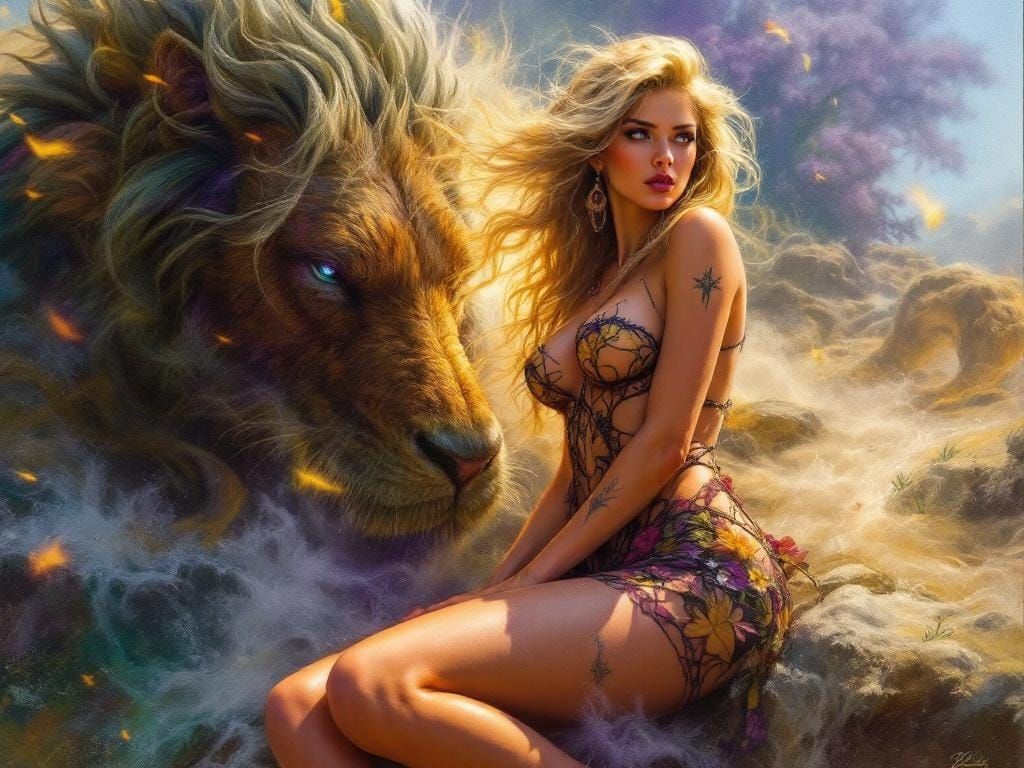 Oregon Fair in Style of Vallejo and Sorayama