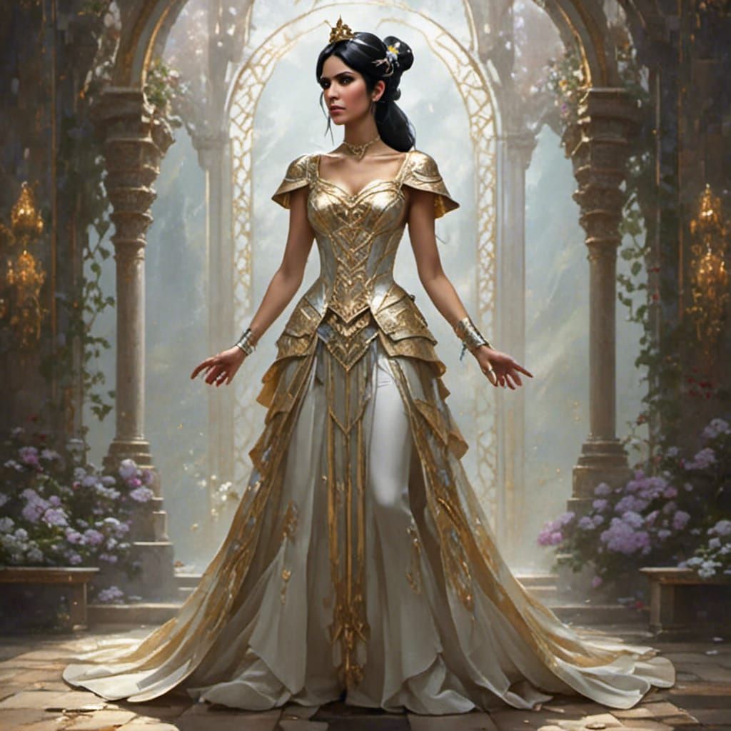 Princess Zelda Full Body Portrait with LoRA