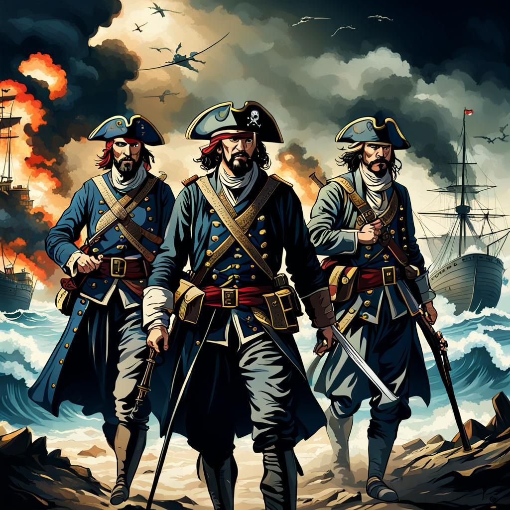 Pirates in the Midst of War