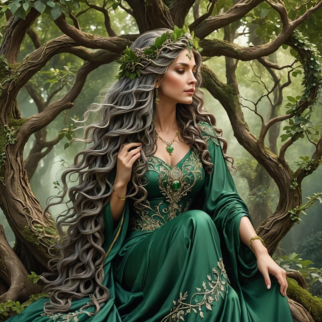 Mother Earth at the Tree of Life