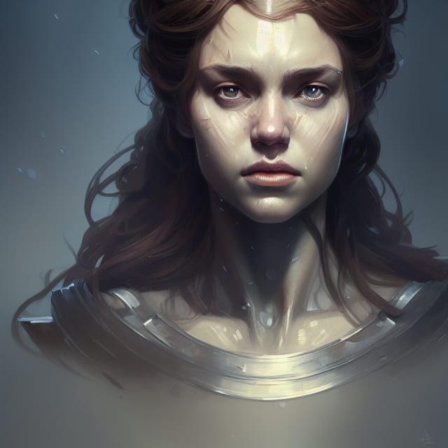Ygritte Portrait in Art Nouveau Style
