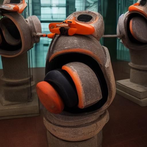 Porcelain Gum Machines in Postmodern Style
