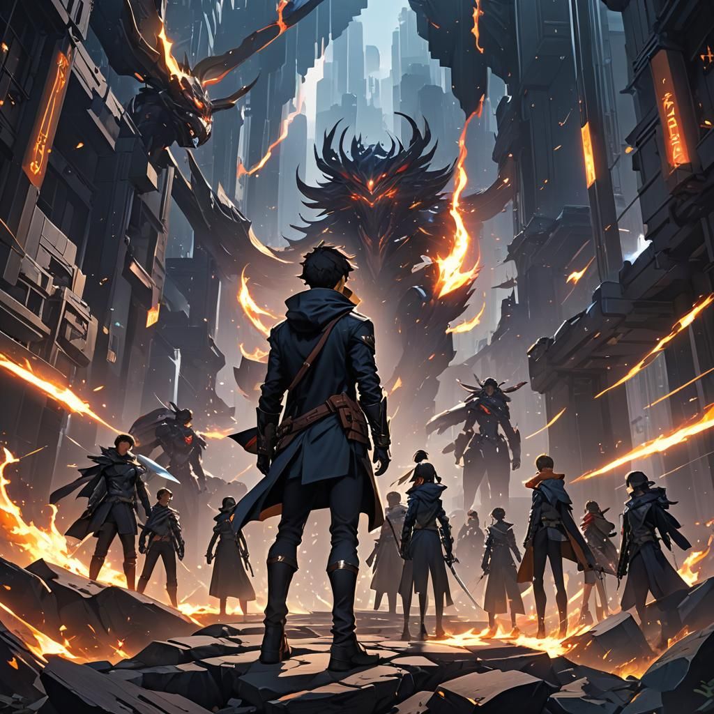 Detailed 3D Anime Art Inspired by Genshin Impact