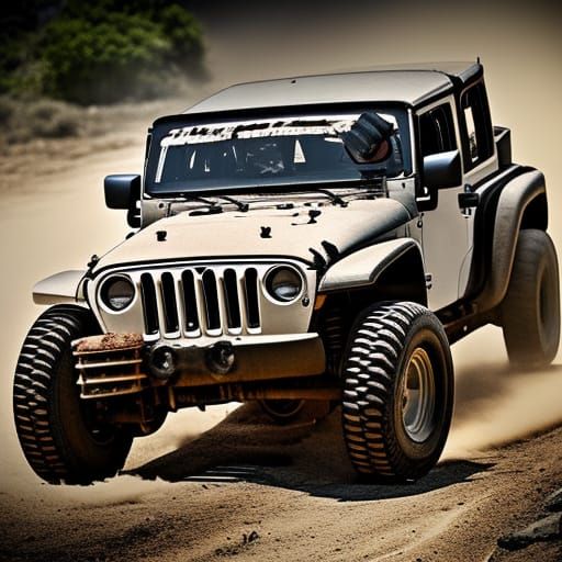 Mad Max Style Rock Crawling Jeep