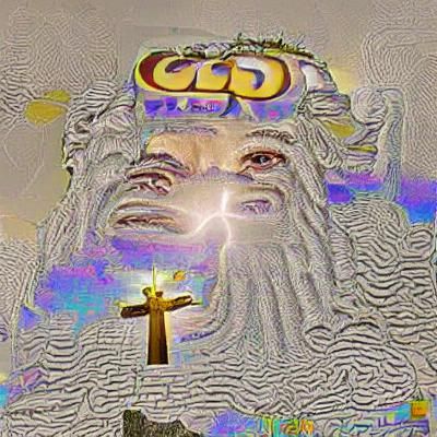 AI Generated Image of a God