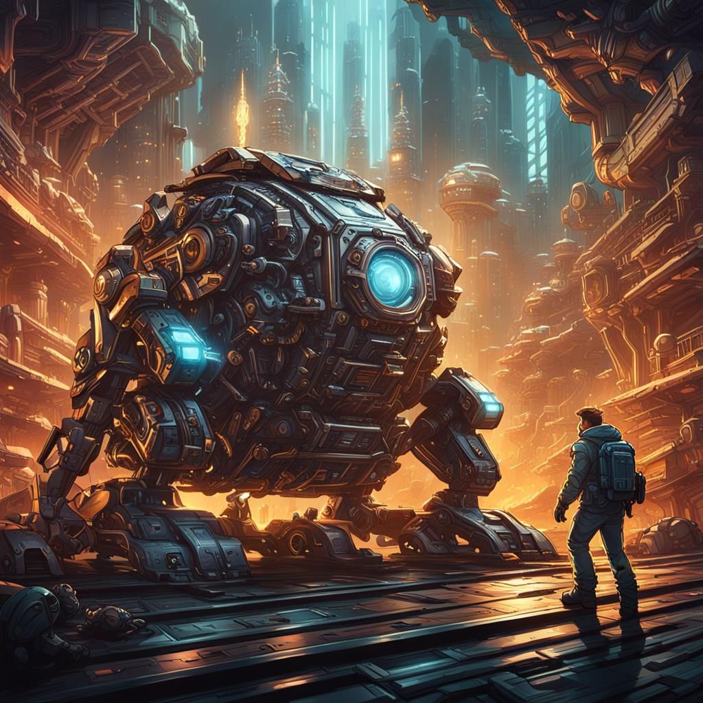 Hamster Superhero in Comic Book Art Style