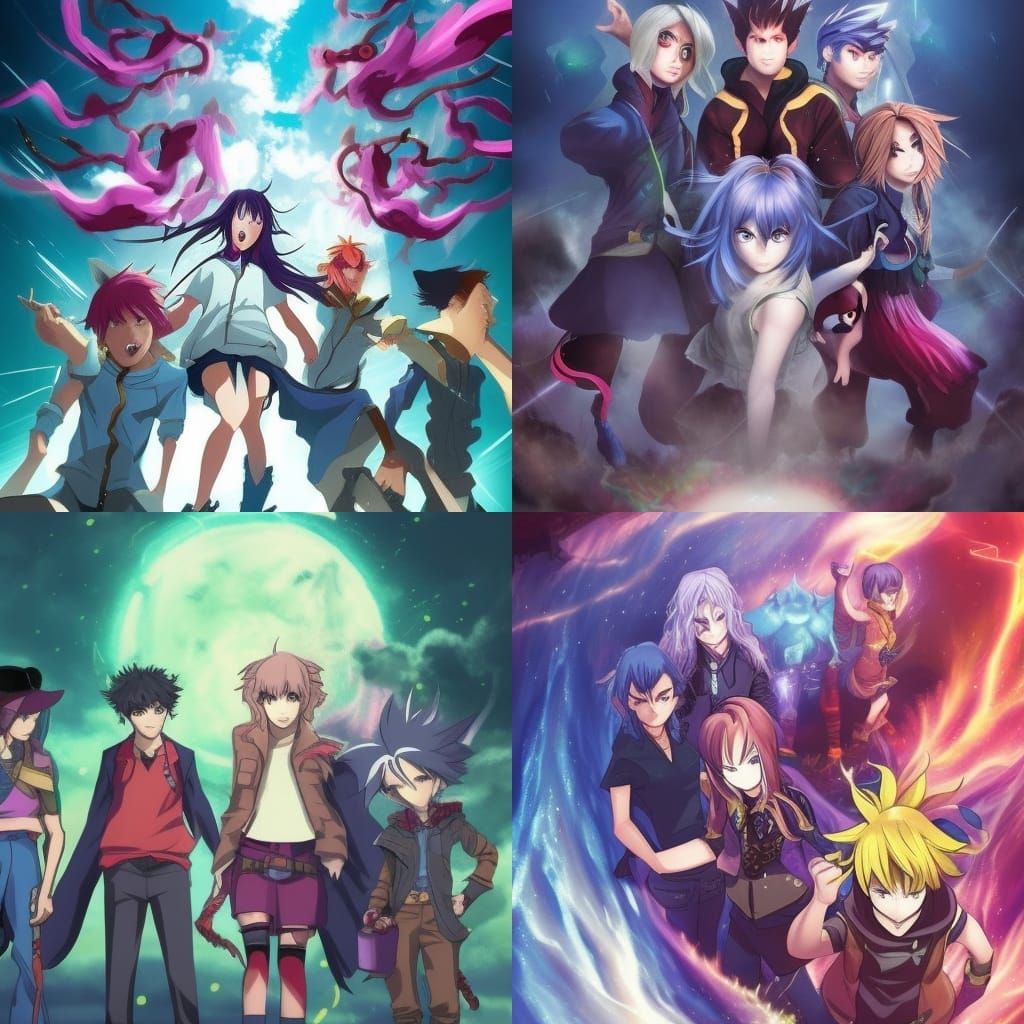 Anime Friends Unite to Save Fantasy World