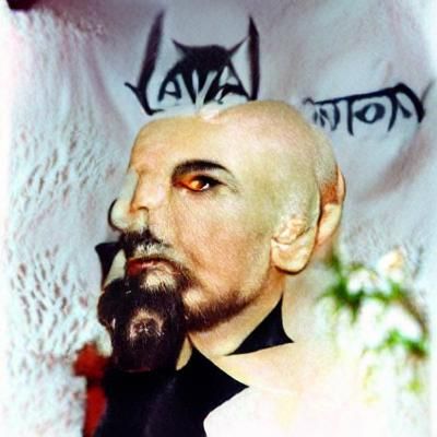 Portrait of Anton LaVey, Founder of Satanism