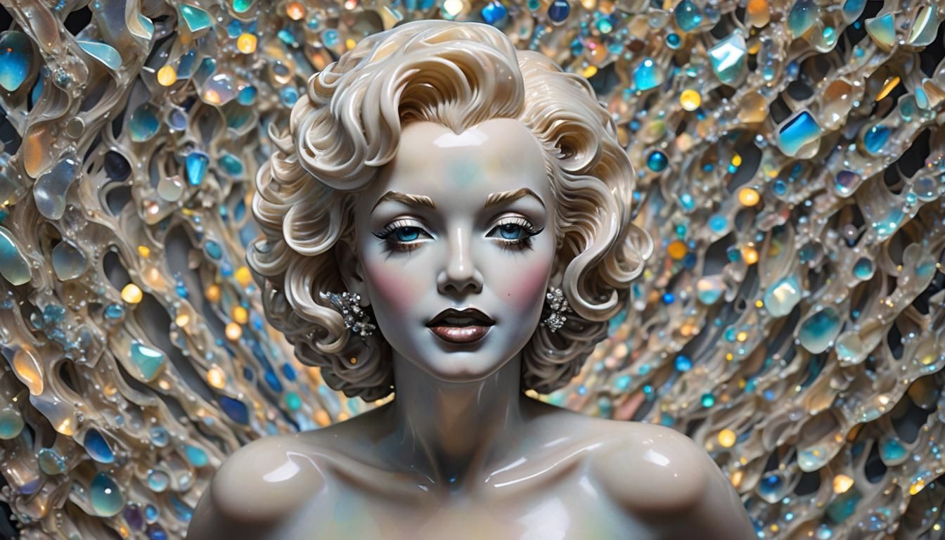 Spectrolite Opalescent Psychedelic Intricately Meticulously ...