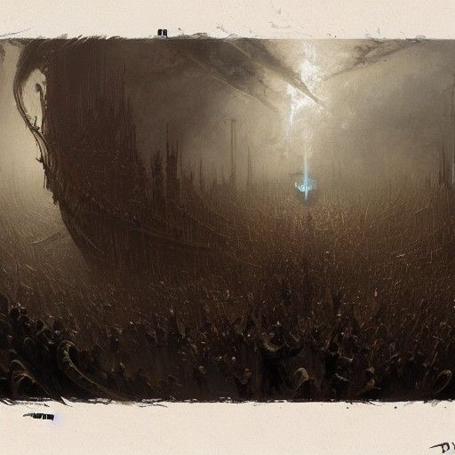 Speed Horror in Dark Fantasy Style