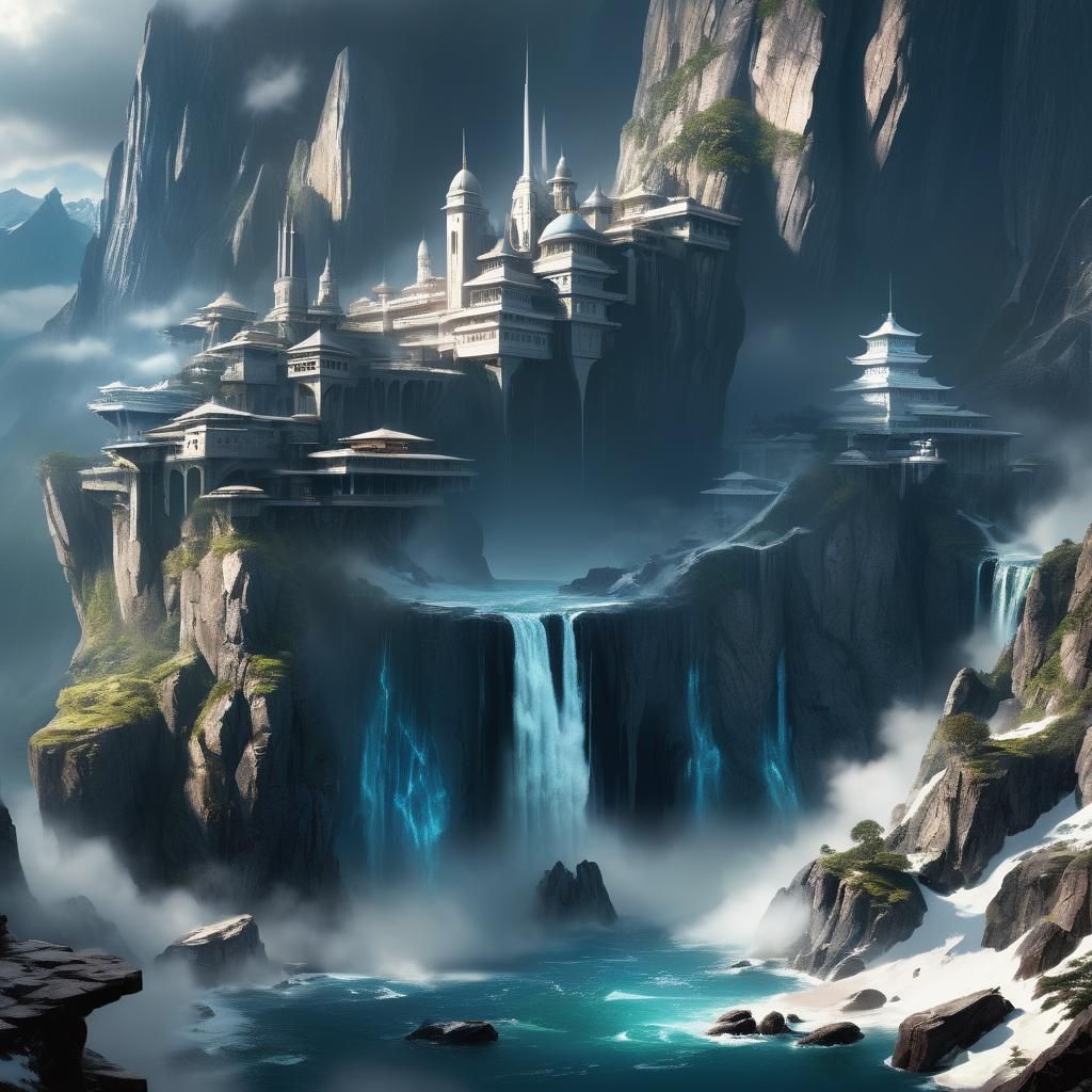 Unlimited Deep Breaths: Detailed Matte Painting