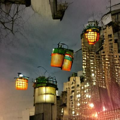 Hummingbird Sipping Nectar: Digital Art Illustration