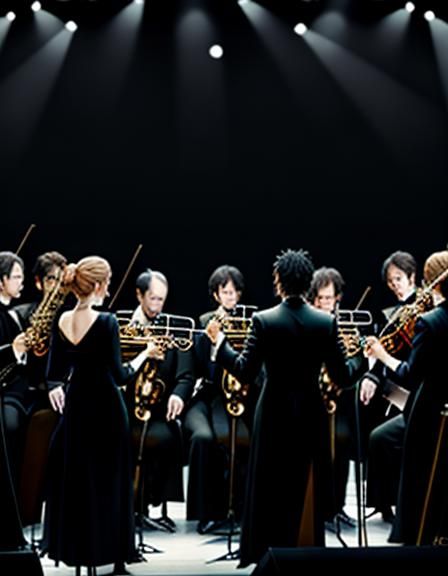 Ao no Orchestra: An AI Interpretation