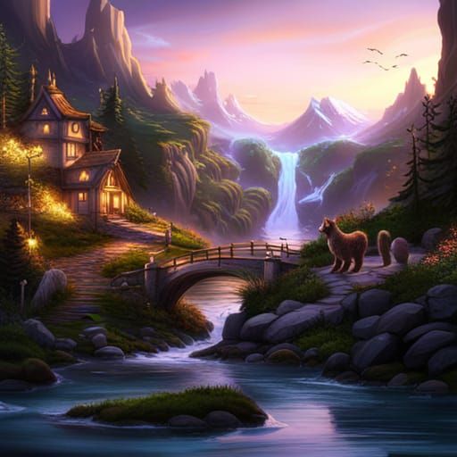 Detailed Fursuit Digital Painting in 8K