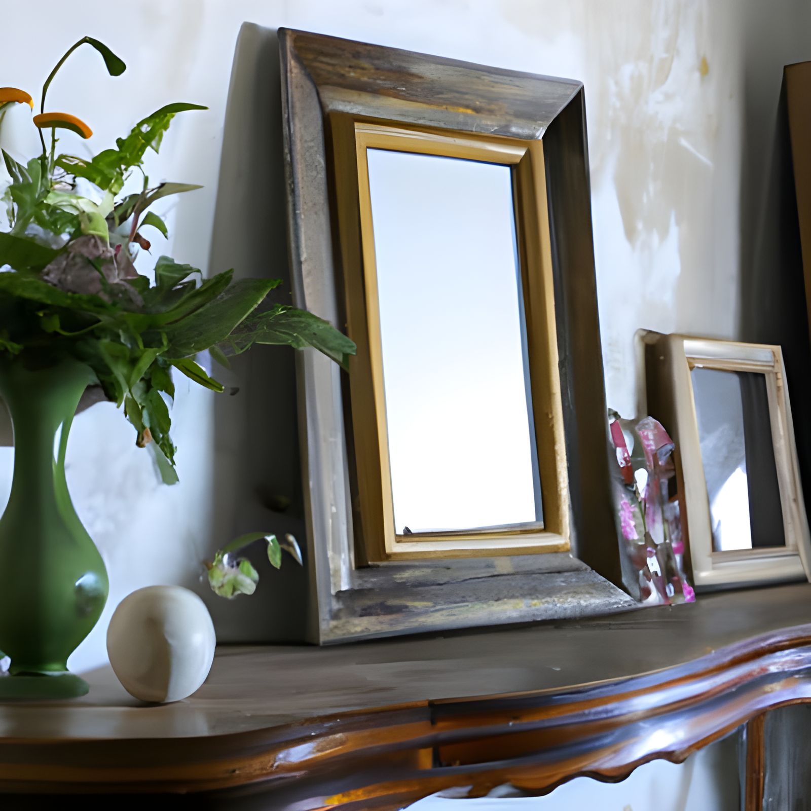 Shabby Chic Room Interior with Soft Light