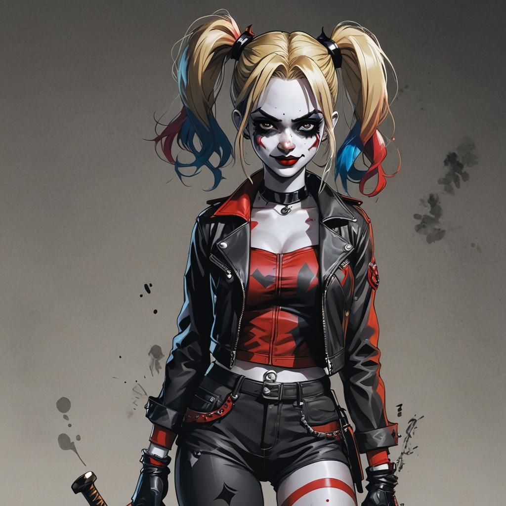 Harley Quinn DC anime version
