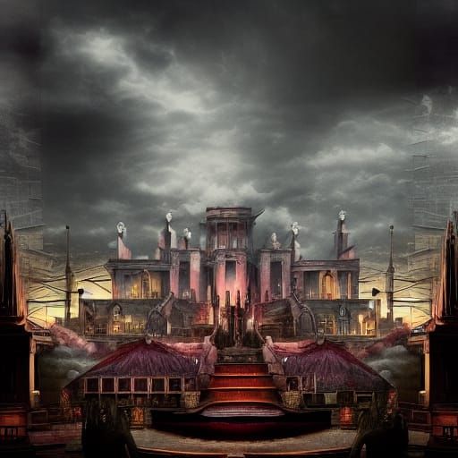 Marilyn Manson: Epic Cinematic Digital Matte Painting