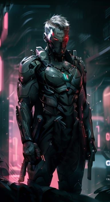 Cyberpunk Cityscape in Hyperrealistic Detail