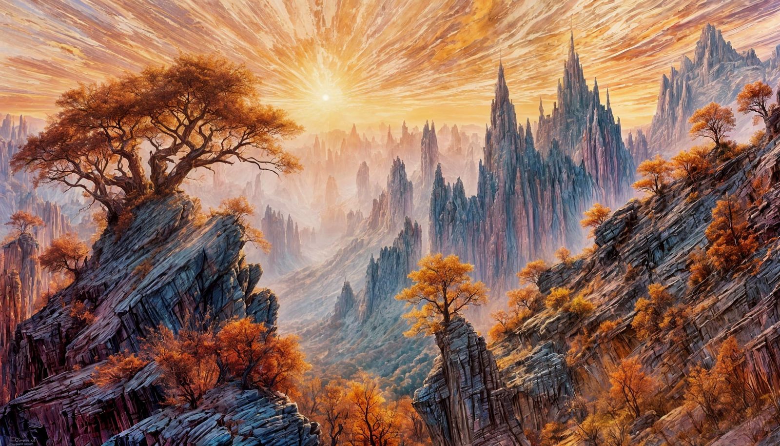 A Sun Burnt Rocky Mountain