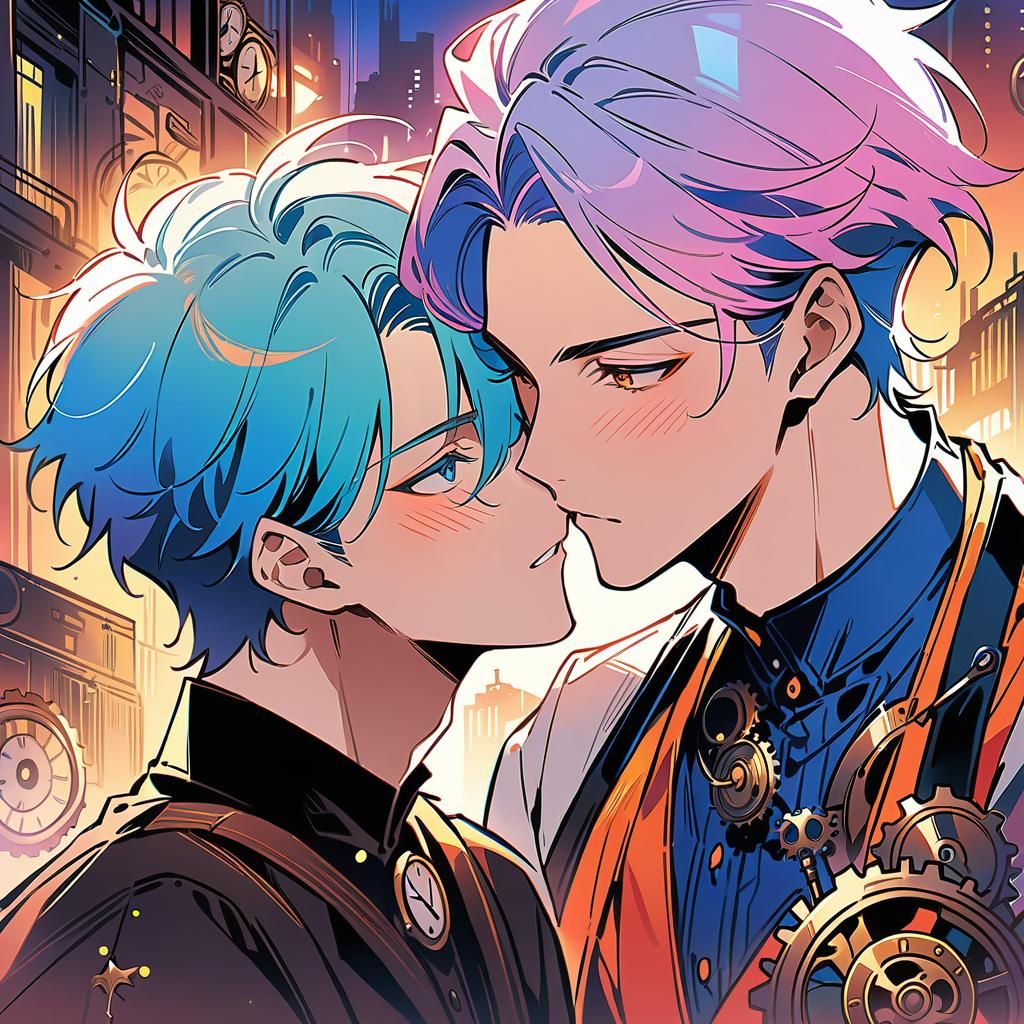Gay Steampunk Anime Lovers