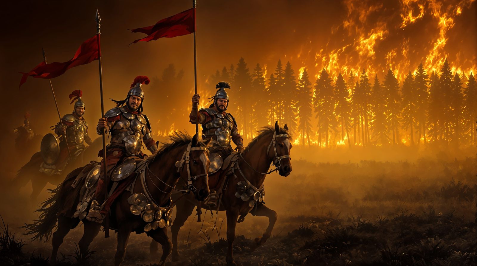 Ancient Mongol Warriors Scorn the Camera