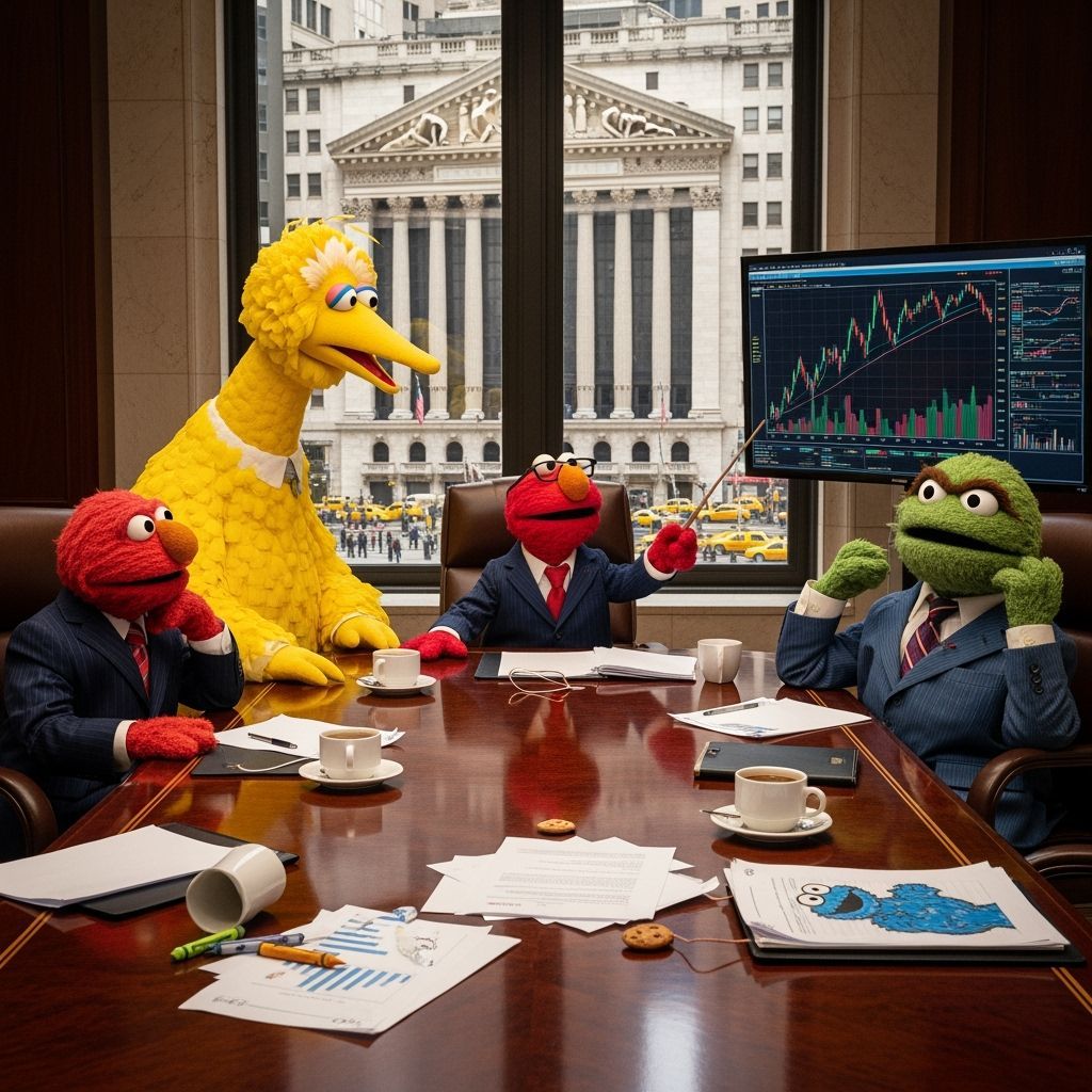Sesame Street Does Wall Street