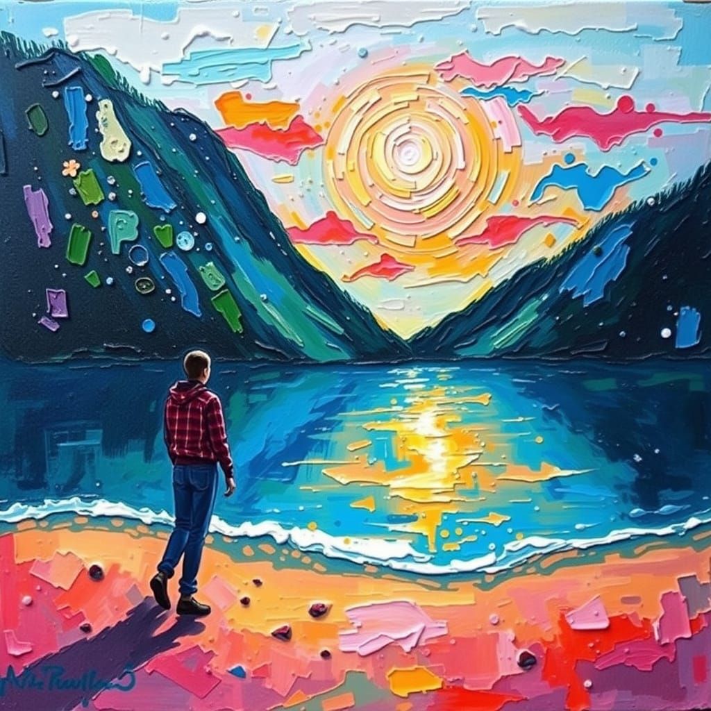 Peaceful Neo-Impressionist Masterpiece