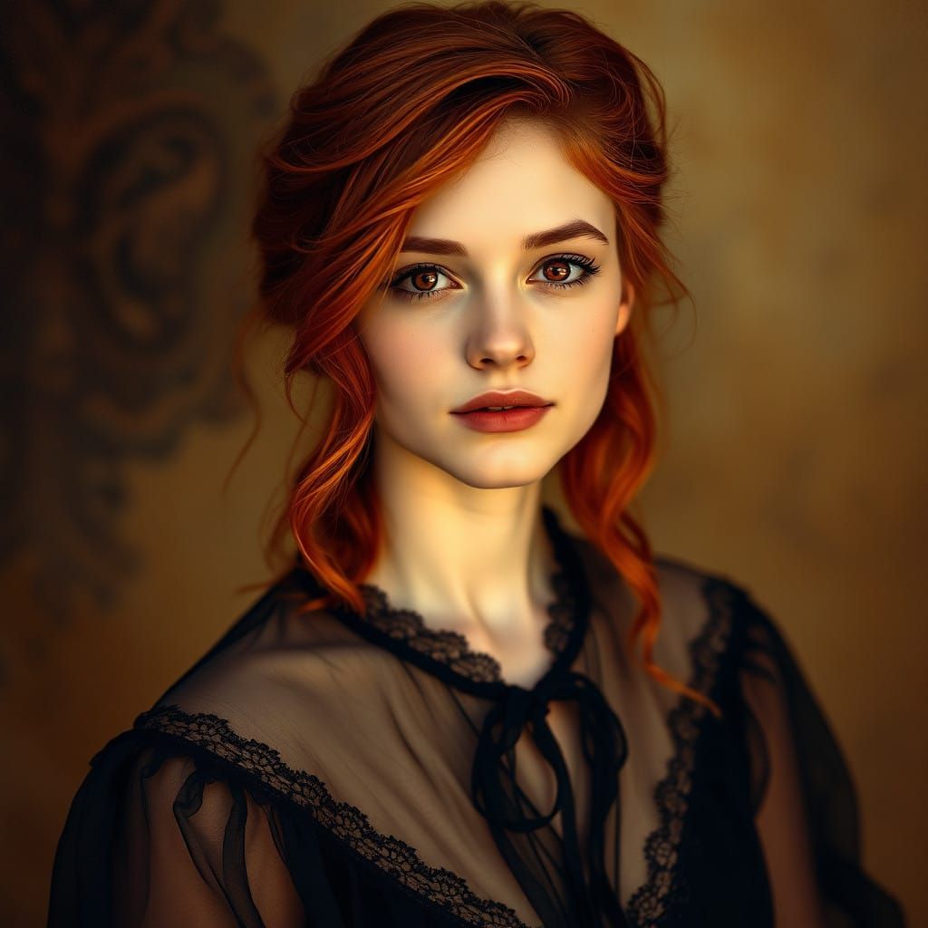 Ethereal Beauty in Velvet Softness