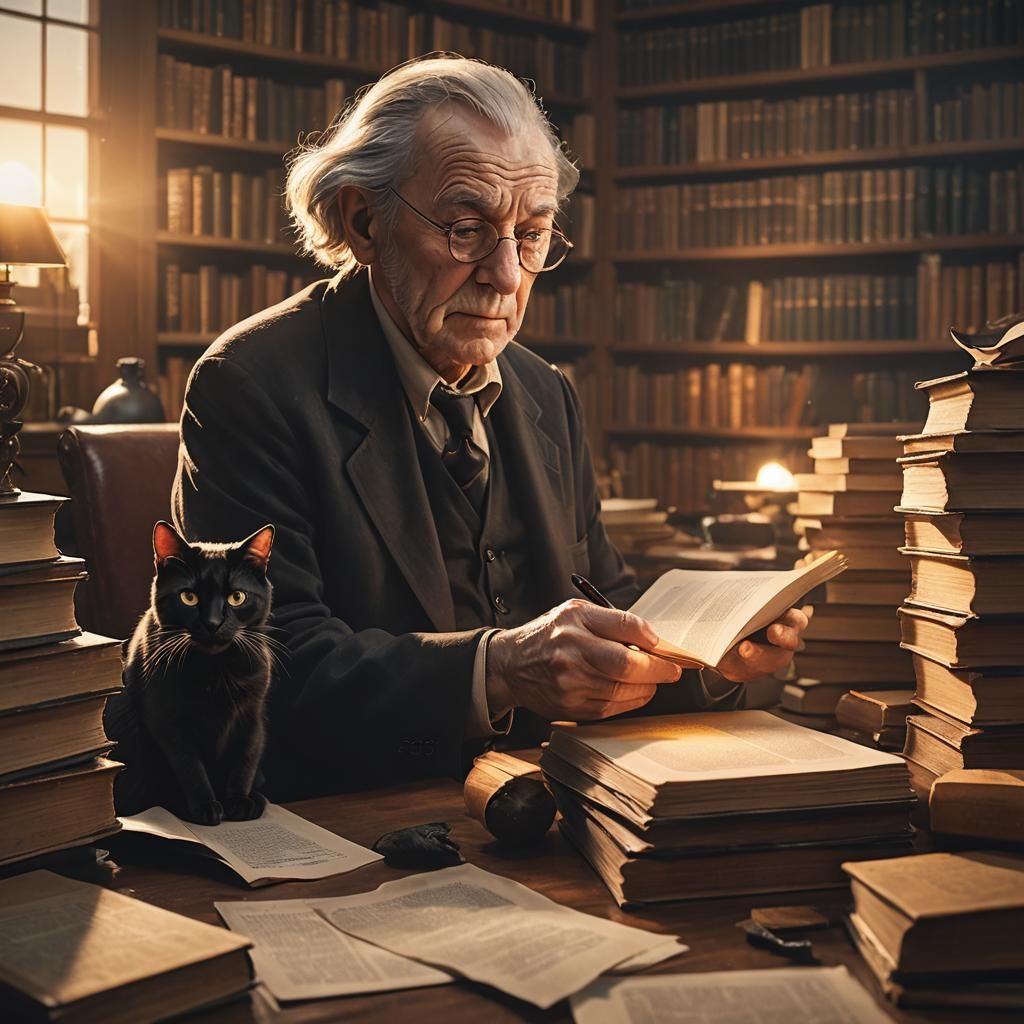 Wise Man Transforms: A Hyper-Realistic Cinematic Image