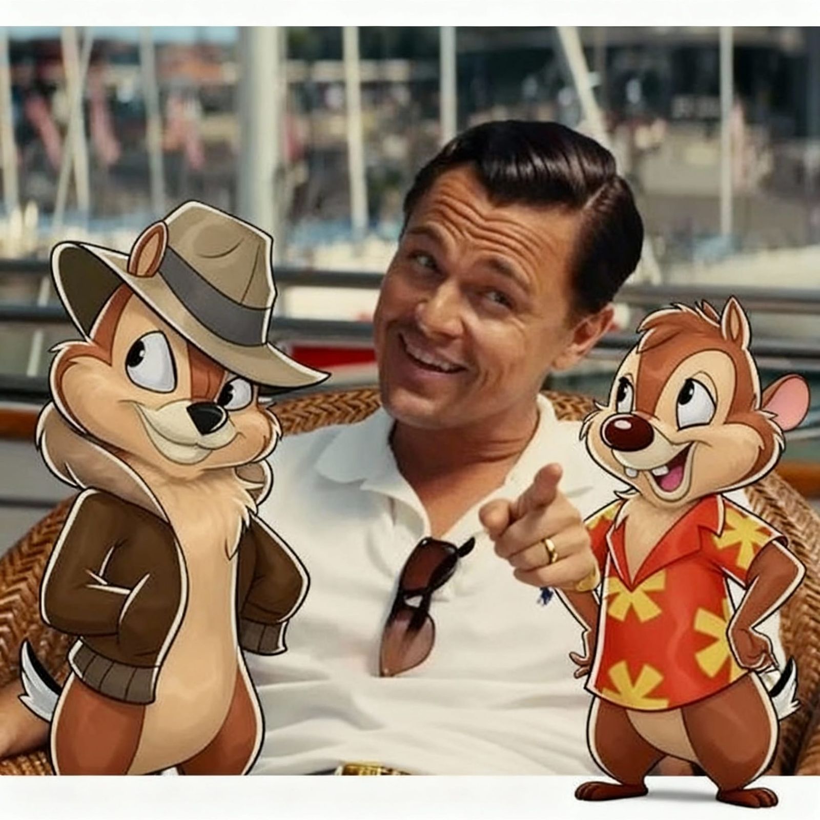 Man Merged With Two Rodents