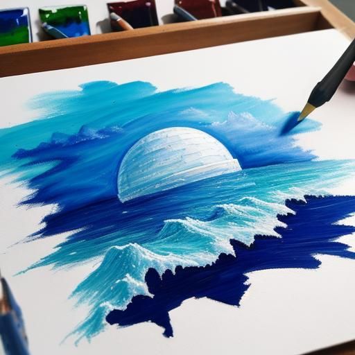 Photorealistic Still Life in Digital Oil Painting Style