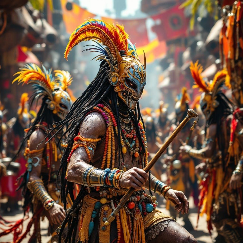 Klingon Carnival: A Fusion of Tribal and Industrial