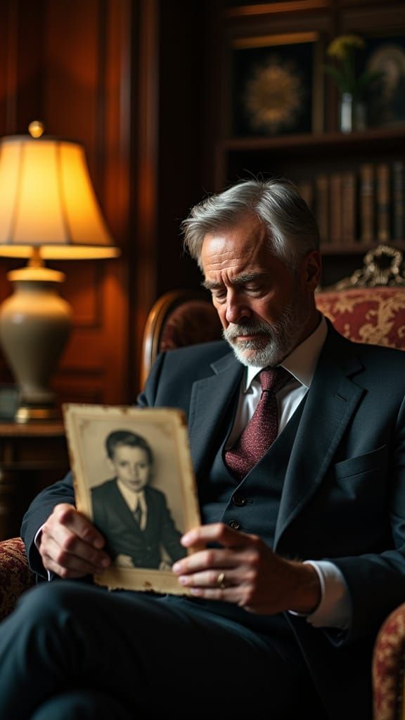 The Businessman Lost in Nostalgia