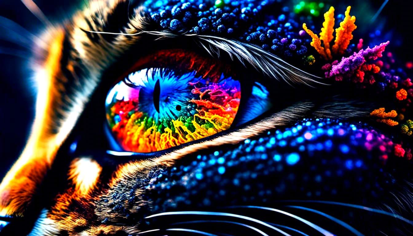 🌈😺Rainbow cat eyes😺🌈