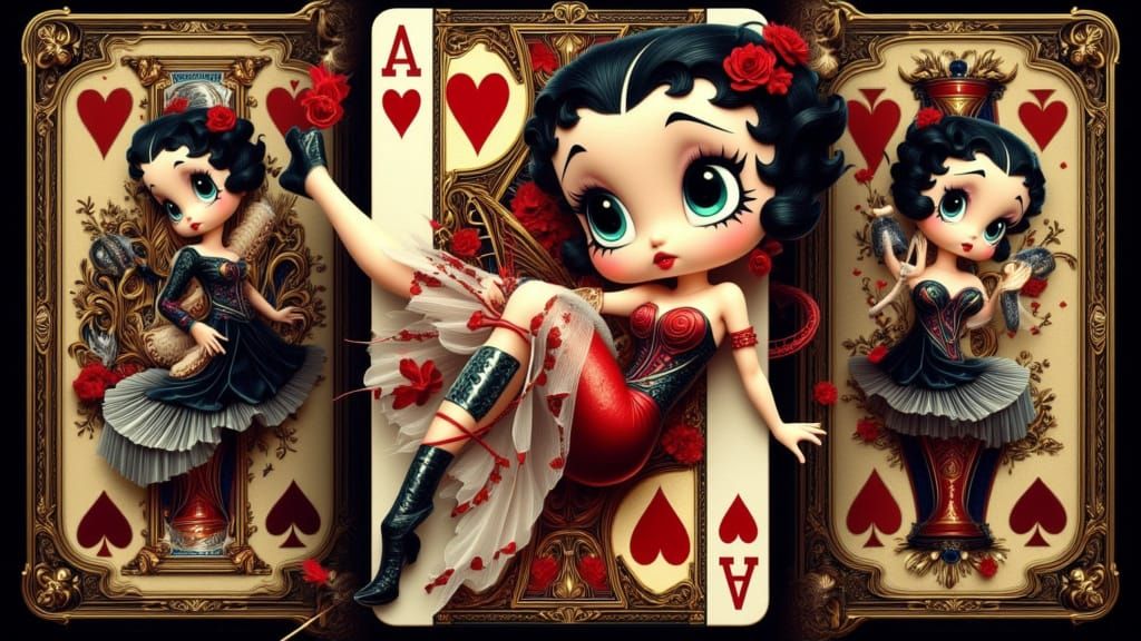 Betty Boop Card
