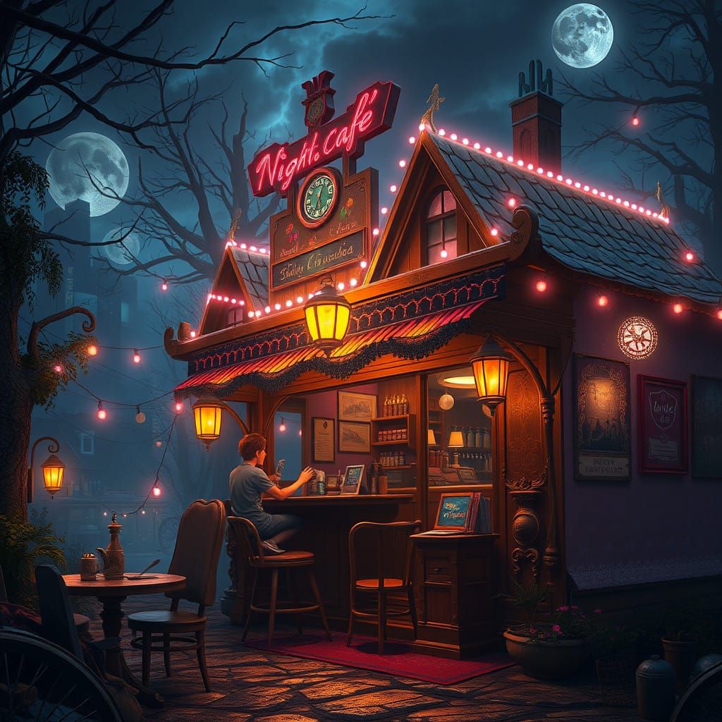 Midnight Artisan at NightCafe